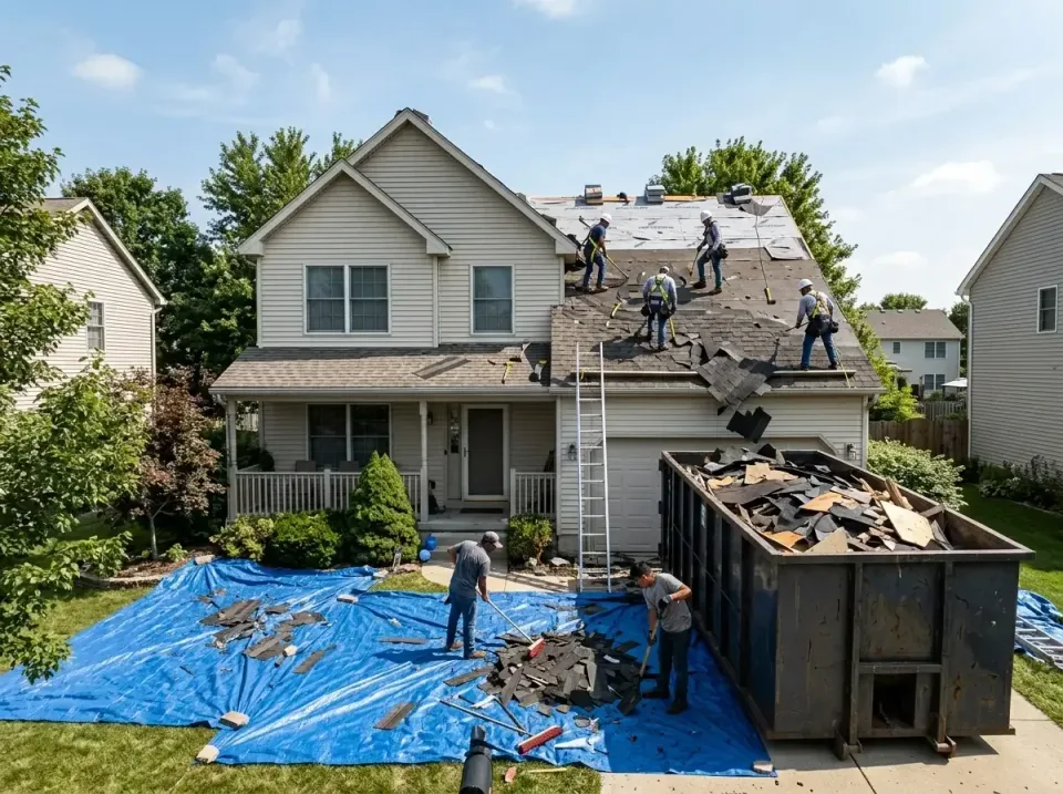 roof-replacement-debris-remova-004 — frequently asked questions, Cheapest Dumpster Rentals in Volo, IL